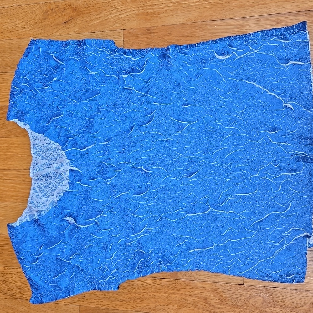 Vintage Crinkle Expandable Stretch Top